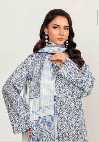 Denim Blue 3pc Ally’s Gripsilk Suit