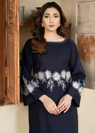Navy Shirt 2pc Set