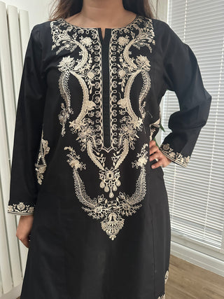 Black Kurta