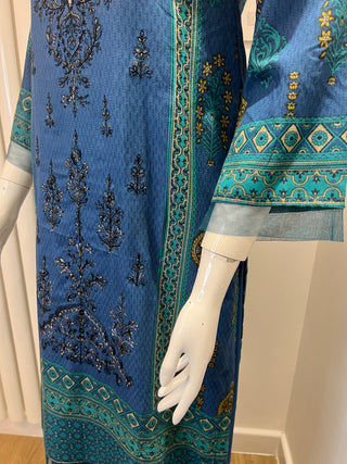 Zinc 3pc Dhanak Suit