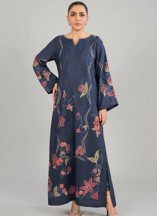 Navy Floral 1pc Maxi