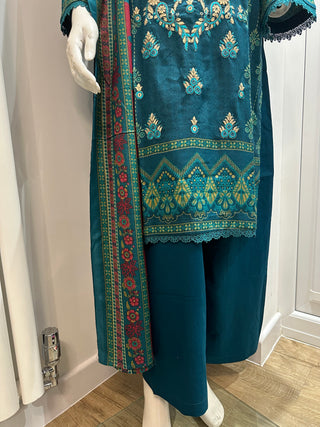 Zinc 3pc Dhanak Suit