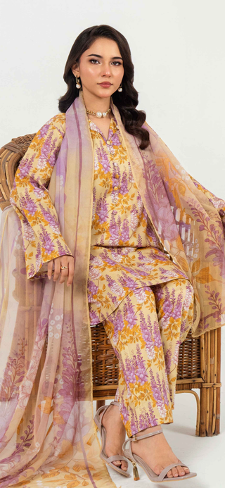 Yellow/Pink 3pc Ally’s Gripsilk Suit