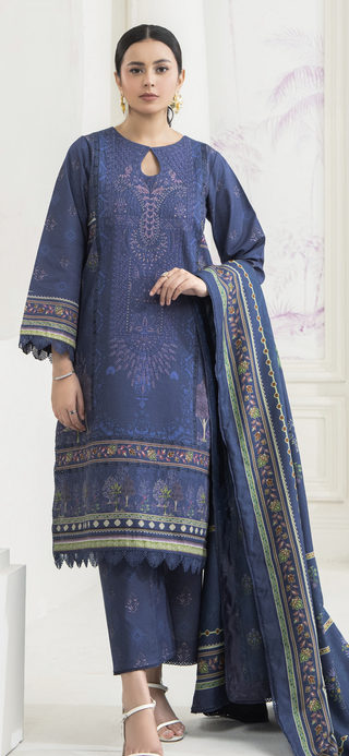 Navy Ally’s Khaddar Suit