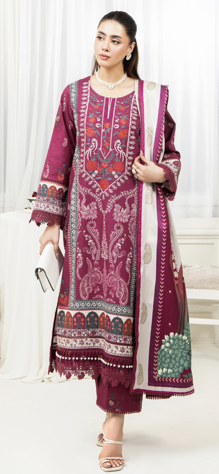 Maroon Ally’s Khaddar Suit
