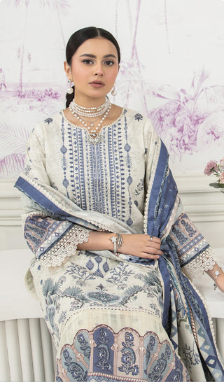 Cream Ally’s Khaddar Suit