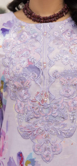Lilac Floral 3pc Suit