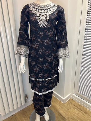 Black/Brown 2pc Readymade