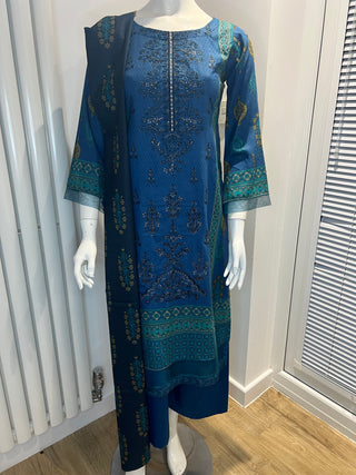 Zinc 3pc Dhanak Suit