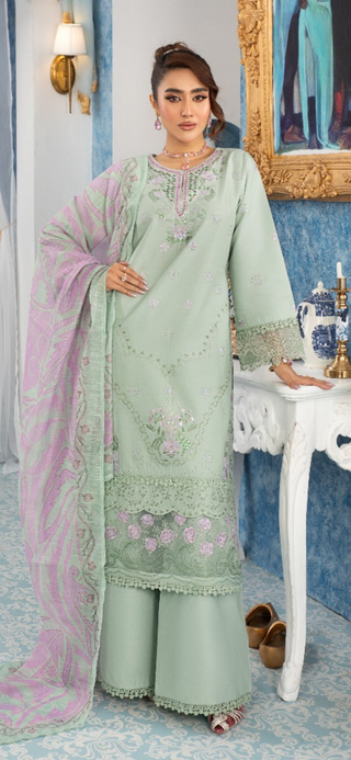 Mint 3pc Readymade Lawn Suit