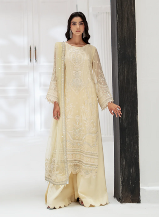 Chiffon-PartyWear-Yellow