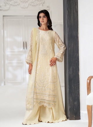 Chiffon-PartyWear-Yellow