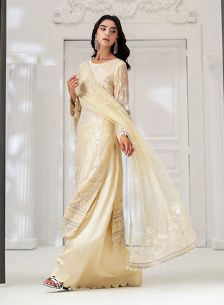 Chiffon-PartyWear-Yellow