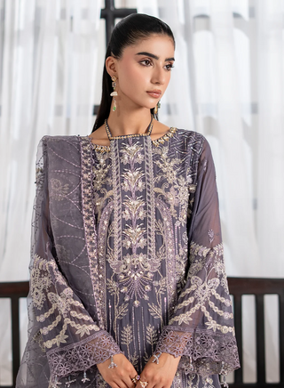 Chiffon-PartyWear-Purple