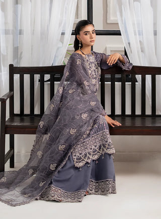 Chiffon-PartyWear-Purple