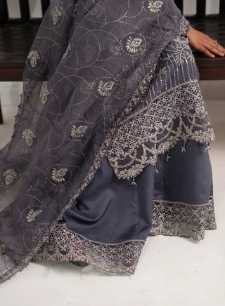 Chiffon-PartyWear-Purple