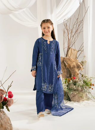 Elsa-3pcKids-Navy Blue
