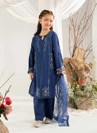 Elsa-3pcKids-Navy Blue