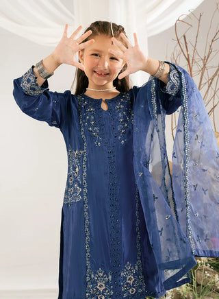 Elsa-3pcKids-Navy Blue