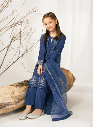 Elsa-3pcKids-Navy Blue