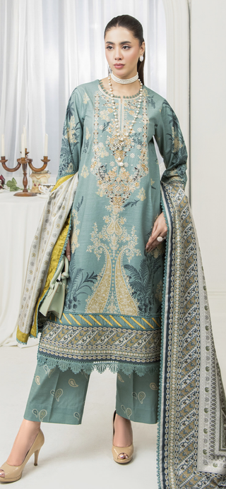 Mint Ally’s Khaddar Suit