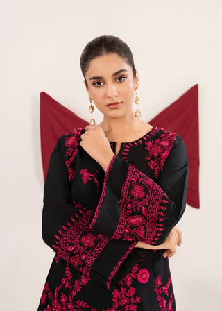 Black Khaddar 2pc Co-ord Set