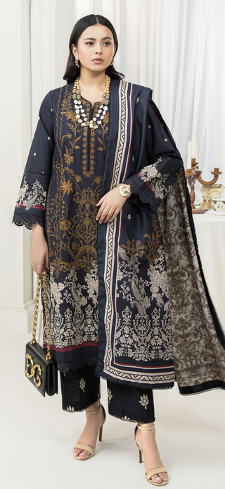 Charcoal Ally’s Khaddar Suit