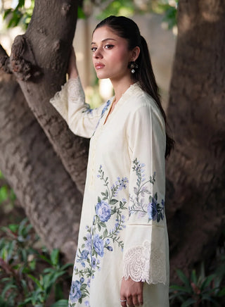 Floral 3pc Elegance - Ivory 001