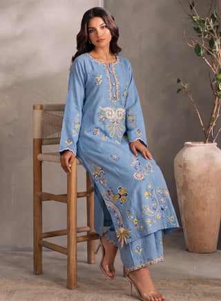 Jasmine-2pc-Sky Blue