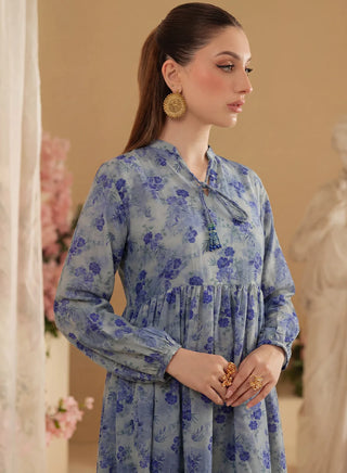 Florina Dress-1pc-Blue