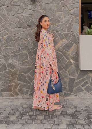 Florina Dress-1pc-Pink