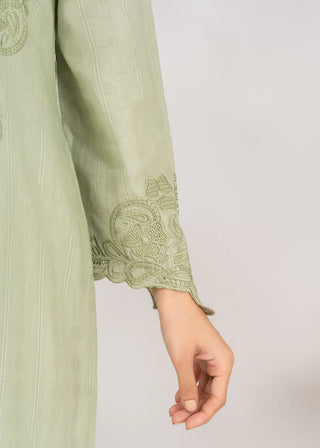 Mint Khaddar 2pc Co-ord Set