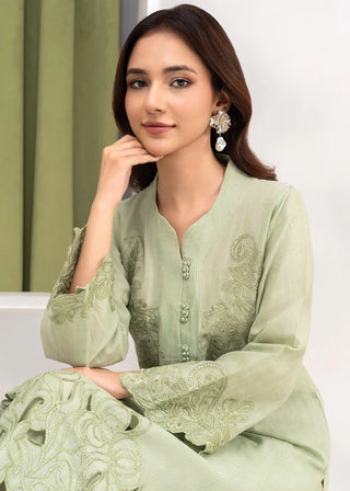 Mint Khaddar 2pc Co-ord Set