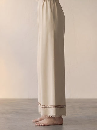 Lace-Palazzo-Beige