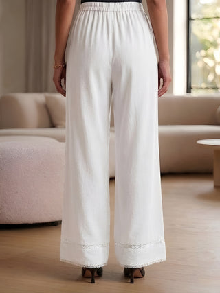 Lace-Palazzo-White