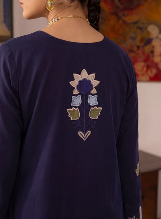 Jasmine-2pc-Navy Blue
