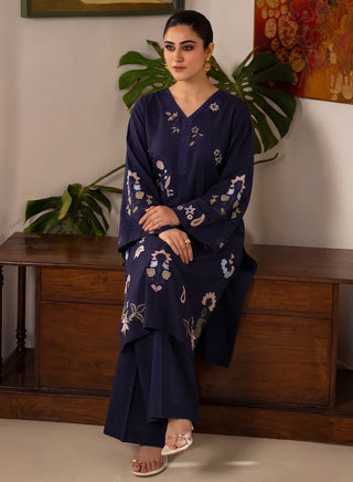 Jasmine-2pc-Navy Blue